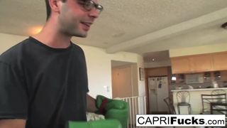 Capri Fuck Him Like A Champ