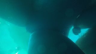 Underwater hidden camera lesbian fun with Alix & Jenna