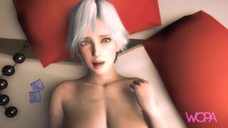 WOPAadult - Hard deep fuck in cute white blonde teen - ​Romantic Rough Sex 3D