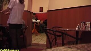 anal sex in a public coffee shop
