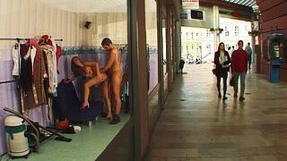 Fuck On Street - public anal at the shopping mall