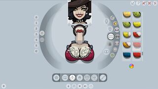 Fapwall [Weird Hentai game] lady dimitrescu gloryhole gangbang