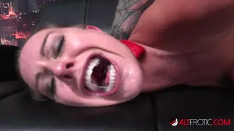 ALT Erotic - Experienced Tattooed Slut Texas Patti Hardcore Mouth Fuck And DP