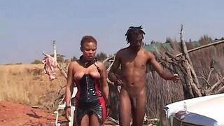 Safari Sex - rough african fetish fuck lesson