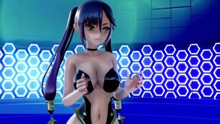 【R18-MMD】Genshin Impact 原神 Mona - Excuse me