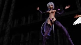 [MMD] Succubus Haku and Angel Luka! [R-18]