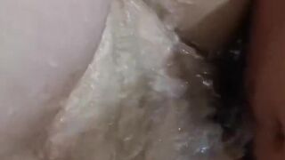 Busty Asian College Student Fucking and Blowjob in Bathtub with Tinder Date