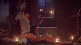 [Tomb Raider] Shy Lara Croft Enjoys Beautiful Lady