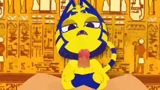 Ankha done by zone tan and minus 8