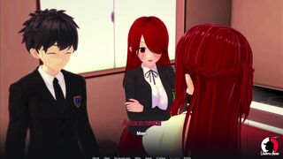 School Of Love: Clubs - Fork Dropped Where Is It E1 #5 [Anime]