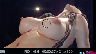 Tifa Anal Ride with Pissing on You and taking your Cum in her Ass (with sound) 3d animation hentai