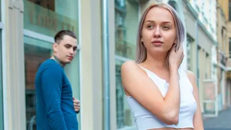 She Is Nerdy - Playful Blonde With Huge Bottom Bernie Svintis Rammed By A Long Boner