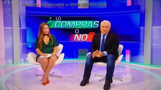 Ana Caty Hernández Goribuena In Green Minidress Leg - YouTube (720p)