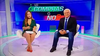 Ana Caty Hernández Goribuena In Green Minidress Leg - YouTube (720p)