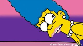 Drawn Hentai - Simpsons Porn - Marge and Artie afterparty