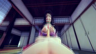 KAMADO NEZUKO FULL POV HENTAI | 3D HENTAI Kimetsu no Yaiba / DEMON SLAYER