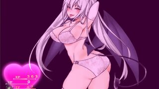 Cage of the Succubi [Voiced Hentai game] Ep.1 He came six time in her demon pussy
