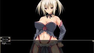 Holy Knight Liviria [Voiced Hentai game] Ep.1 stomach bulge with pussy full of cum