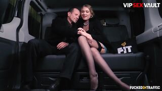 Lucy Heart Seductive Russian Blonde Enjoys Passionate Car Fuck