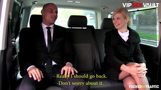 Barbara Nova Big Tits Czech Blonde Gets Banged Hard In The Backseat