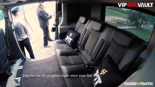 Perfect Tits Czech RedHead Teen Fucked In a Public Taxi - VipSexVault