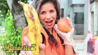 Carne Del Mercado - STREET VENDOR LAURA MONTENEGRO GETS HER LATINA PUSSY FILLED WITH COCK