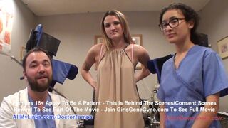 Alexandria Riley's New Student Physical By Doctor Tampa & Nurse Lilith Rose GirlsGoneGynoCom