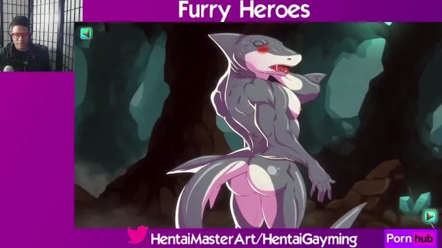 Shy Shark! Furry Heroes #3 W/HentaiGayming - FAPCAT