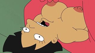 Amy and Zoidberg debauchery - Futurama- [Animation][by-NSTAT]