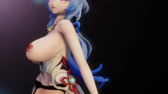 【R18-MMD】ShantianXiaozhi - Genshin Impact Ganyu 原神甘雨 - Ghost Dance (Good Luck On Your Pull)