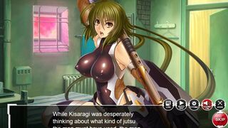 Taimanin Asagi Battle [Hentai Game Voiceover] pounded by a metal dick