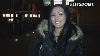 Bums Bus - Mira Grey German Brunette Slut Fucks Stranger For Cash