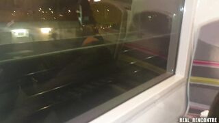 Ukrainian Tourist Gets Fucked On The Train By 2 Strangers: Squirt on the platform and at the hotel !