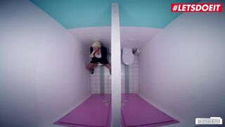 Celina Davis Big Tits German Blonde Hardcore Bathroom Sex With Her Boss