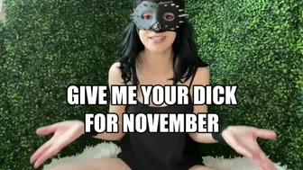 NO NUT NOVEMBER ANNOUNCEMENT! Let Me Own Your Dick This Month ????