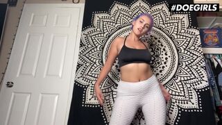 Big Tits And Ass American Slut Indica Monroe Butt Plug And Vibrator Masturbation
