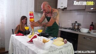 Italian MILF Fucked Hard In Her Tight Ass By A Big Cock