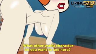 wilma Flintstone 2D real ANIME sex WAIFU porn CARTOON milf FLINTSTONES Vilma Picapiedra xxx HENTAI