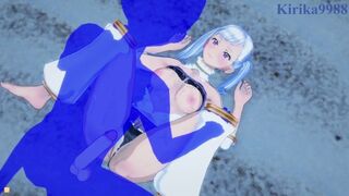 Noelle Silva and I have deep sex on the beach at night. - Black Clover Hentai