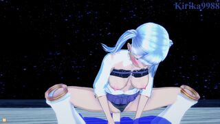 Noelle Silva and I have deep sex on the beach at night. - Black Clover Hentai