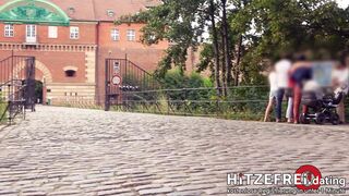 German mother MIA BITCH BANGED outdoors in Berlin!