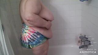 First Tie-dye Diaper Swell