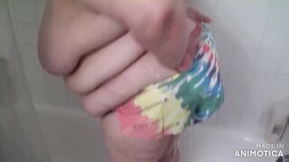 First Tie-dye Diaper Swell