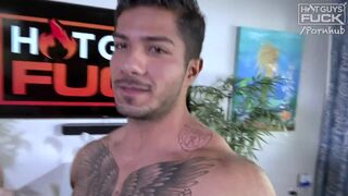 Latino Stud Crushed His First Porn Video With Big Titty Babe Layla!