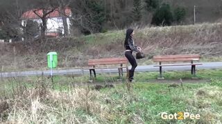 Public Pissing On The Way Home From School