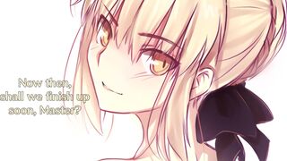 Jeanne Alter and Saber Alter Fight for your Dick (Hentai JOI) (F/GO, Femdom, CBT)