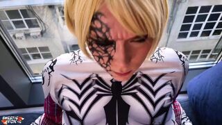 Anti-Venom Deep Sucking and Sensual Fucking - Cosplay