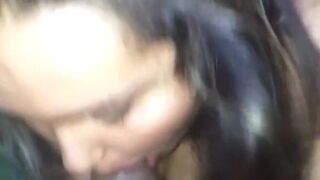 slapping face and blowjob