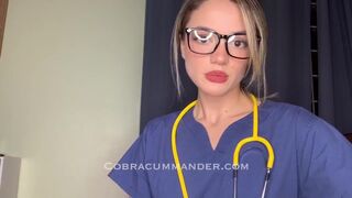 Joi Head Nurse needs Sperm Sample, Positive Femdom Cum Encouragement Non Humiliation