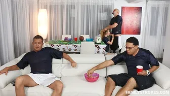 Family Strokes - Super Bowl? Well, They Had Other Plans!